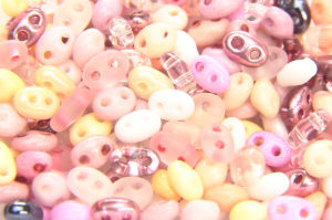 Summertime Mix Preciosa Twin Beads
