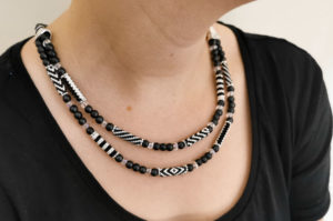 Masquerade Florentine Peyote Tube Necklace Kit