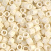 Opaque Jasmine White Delica Beads