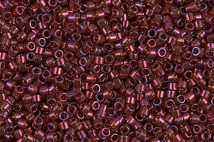 Wild Irish Rose Transparent Luster Delica Beads