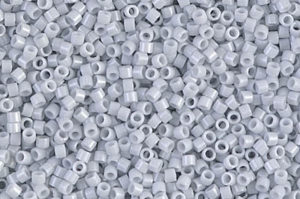 Light Grey Luster Delica Beads
