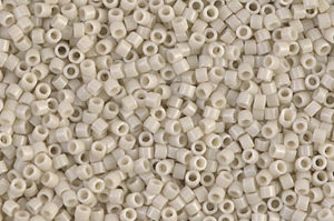 Opaque Linen Luster Delica Beads