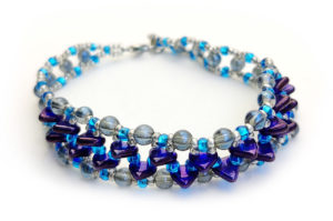 Dragon Scale CzechMate Triangle Bracelet Pattern Download