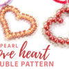 Pearl Beaded Hearts Double Pattern Download