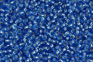 Silver Lined Sapphire Miyuki 11/0 Seed Beads
