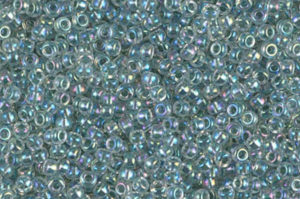 Seafoam Lined Crystal Miyuki 11/0 Seed Beads