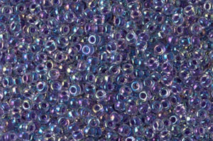 Amethyst Lined Crystal AB Miyuki 11/0 Seed Beads