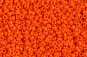 Opaque Orange Miyuki 11/0 Seed Beads