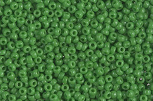 Opaque Jade Green Miyuki 11/0 Seed Beads