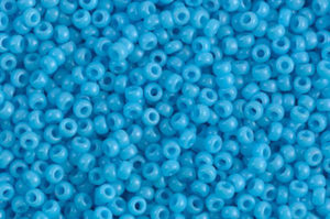 Opaque Turquoise Blue Miyuki 11/0 Seed Beads