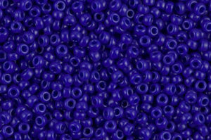 Opaque Cobalt Miyuki 11/0 Seed Beads