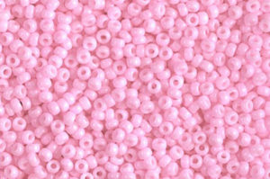 Opaque Pink Miyuki 11/0 Seed Beads