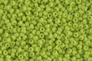 Opaque Chartreuse Miyuki 11/0 Seed Beads