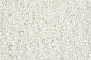 White Pearl Ceylon Miyuki 11/0 Seed Beads