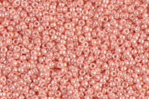 Opaque Salmon Miyuki 11/0 Seed Beads