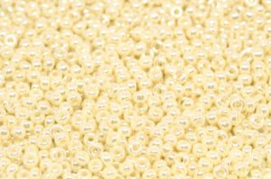 Opaque Pearl Ceylon Luster Miyuki 11/0 Seed Beads