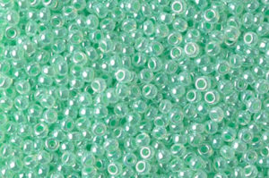 Mint Green Ceylon Miyuki 11/0 Seed Beads