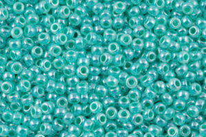 Turquoise Ceylon Miyuki 11/0 Seed Beads