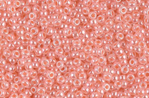 Salmon Ceylon Miyuki 11/0 Seed Beads
