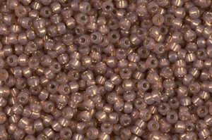 Silver Lined Rose Bronze Alabaster Miyuki 11/0 Seed Beads