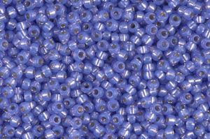 Silver Lined Violet Alabaster Miyuki 11/0 Seed Beads