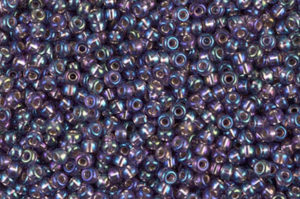 Silver Lined Amethyst AB Miyuki 11/0 Seed Beads