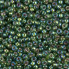Silver Lined Olive AB Miyuki 11/0 Seed Beads