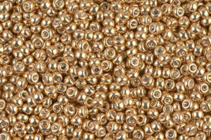 Galvanized Gold Miyuki 11/0 Seed Beads