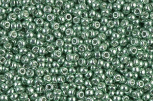 Galvanized Sea Green Miyuki 11/0 Seed Beads