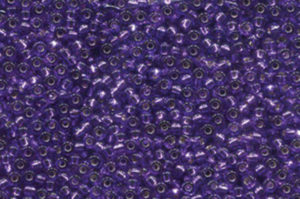 Silver Lined Purple Miyuki 11/0 Seed Beads