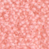 Semi Frosted Baby Pink Lined Crystal Miyuki 11/0 Seed Beads