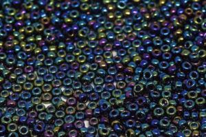 Metallic Emerald Iris Miyuki 11/0 Seed Beads