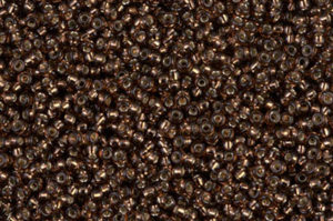 Silver Lined Root Beer Miyuki 15/0 Seed Beads