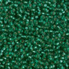 Silver Lined Emerald Miyuki 15/0 Seed Beads