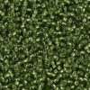 Silver Lined Olive Miyuki 15/0 Seed Beads