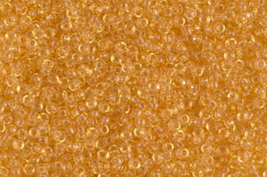Transparent Light Topaz Miyuki 15/0 Seed Beads