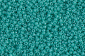 Opaque Turquoise Green Miyuki 15/0 Seed Beads