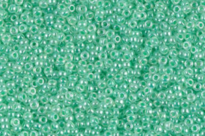 Mint Green Ceylon Miyuki 15/0 Seed Beads