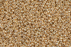 Galvanized Gold Miyuki 15/0 Seed Beads