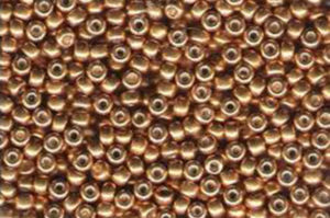 Galvanized Dark Gold Miyuki 15/0 Seed Beads