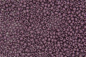 Opaque Amethyst Preciosa Seed Beads