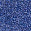 Rainbow Opaque  Blue Preciosa Seed Beads