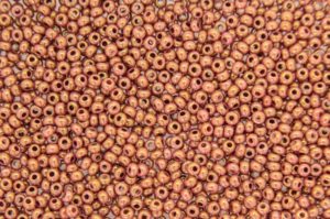 Opaque Alesan Copper Ultralustre Preciosa Seed Beads