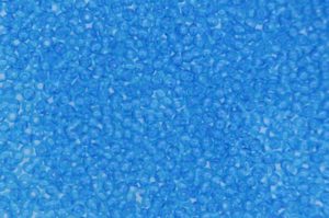 Transparent Deep Azure Preciosa Seed Beads