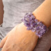 Amethyst Allure Aphrodite Gemstone Cuff