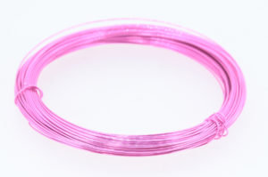 pink copper wire