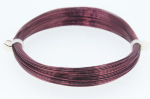 burgundy red copper wire