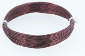 dark green copper wire
