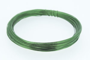 dark green copper wire