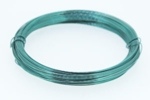 blue green copper wire